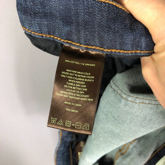 Kut From the Kloth Womens Blue Bardot Crop Skinny Boyfriend Jeans Size 2… - Picture 11 of 11